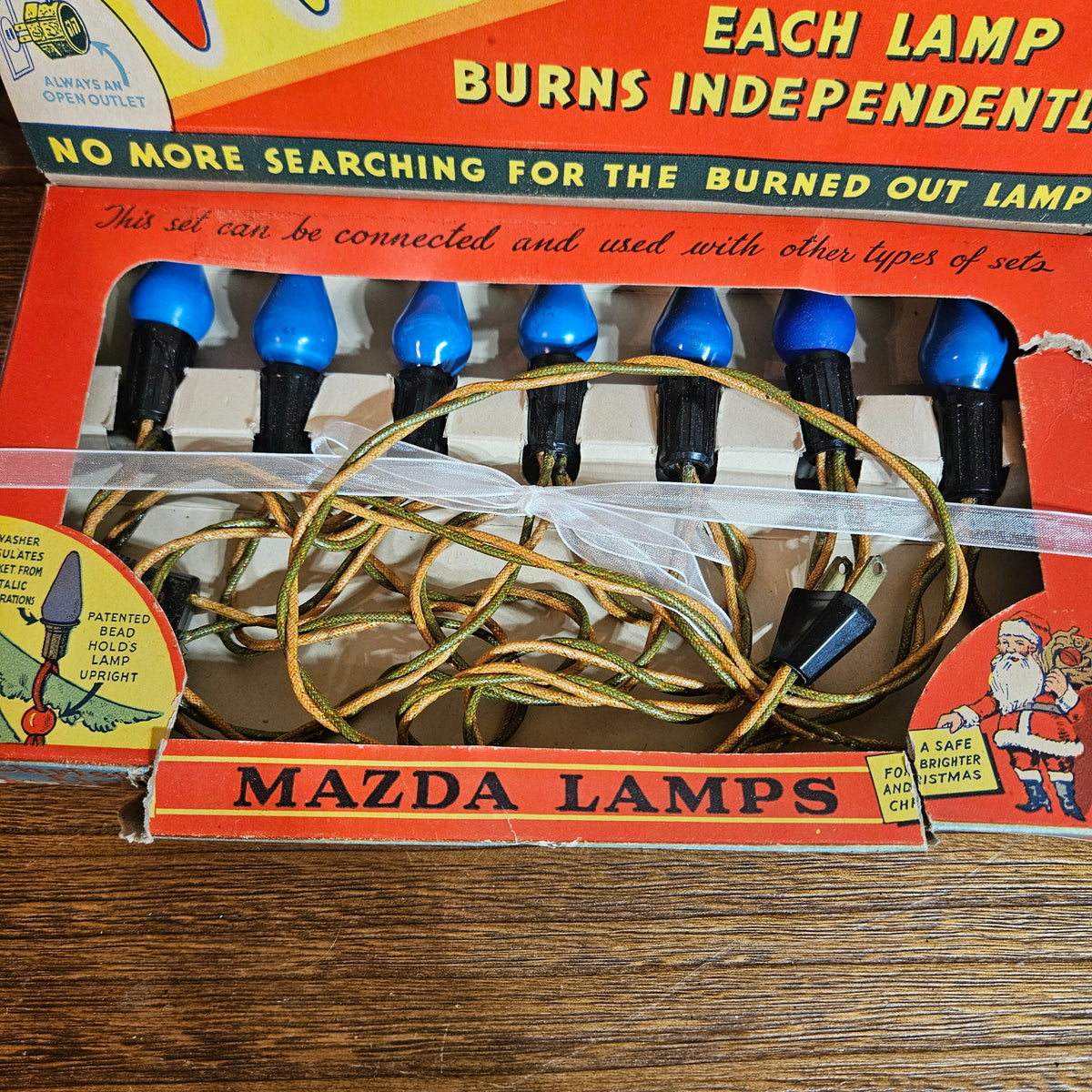 NOMA Mazda Christmas Lights Cat. 3010 Original Box