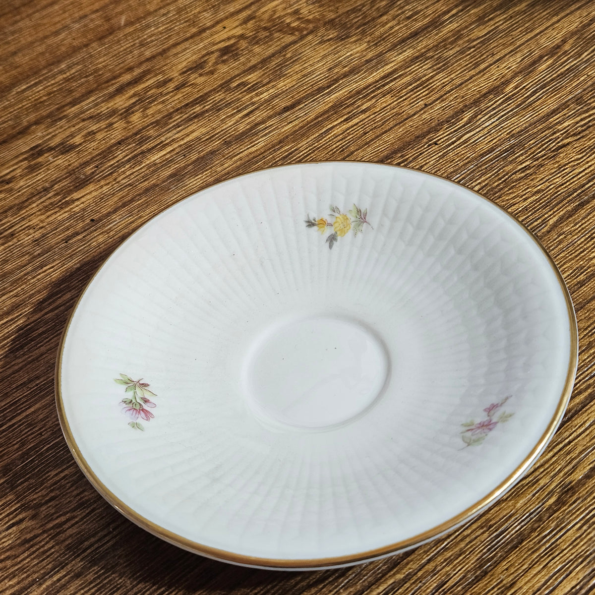 Vintage Portland Germany 563 Floral Cup and Saucer