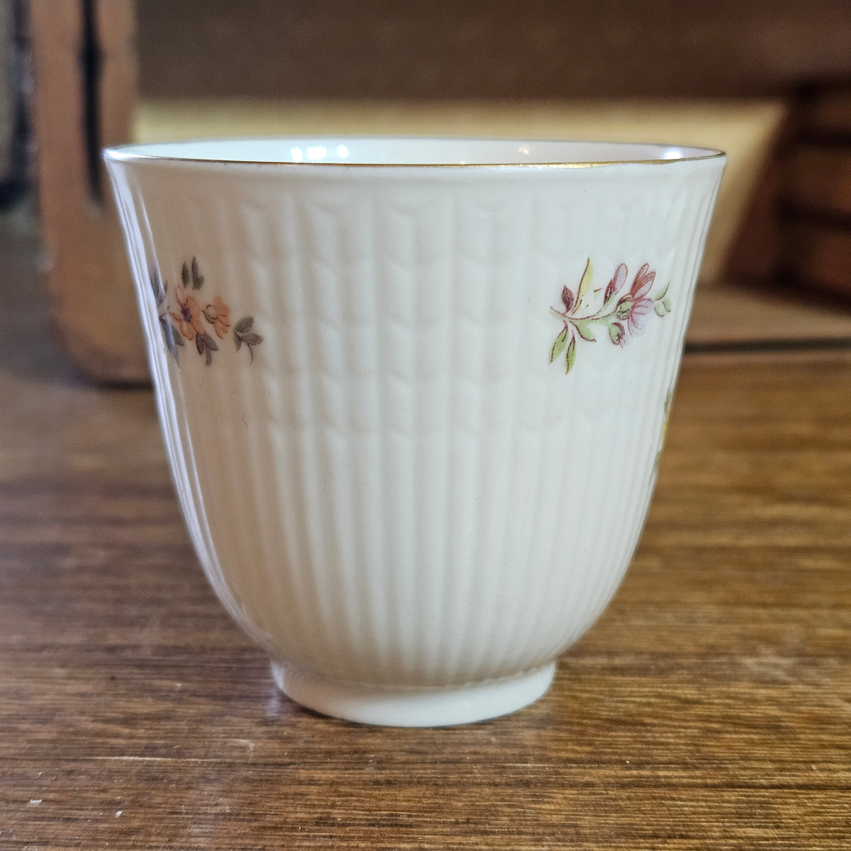 Vintage Portland Germany 563 Floral Cup and Saucer
