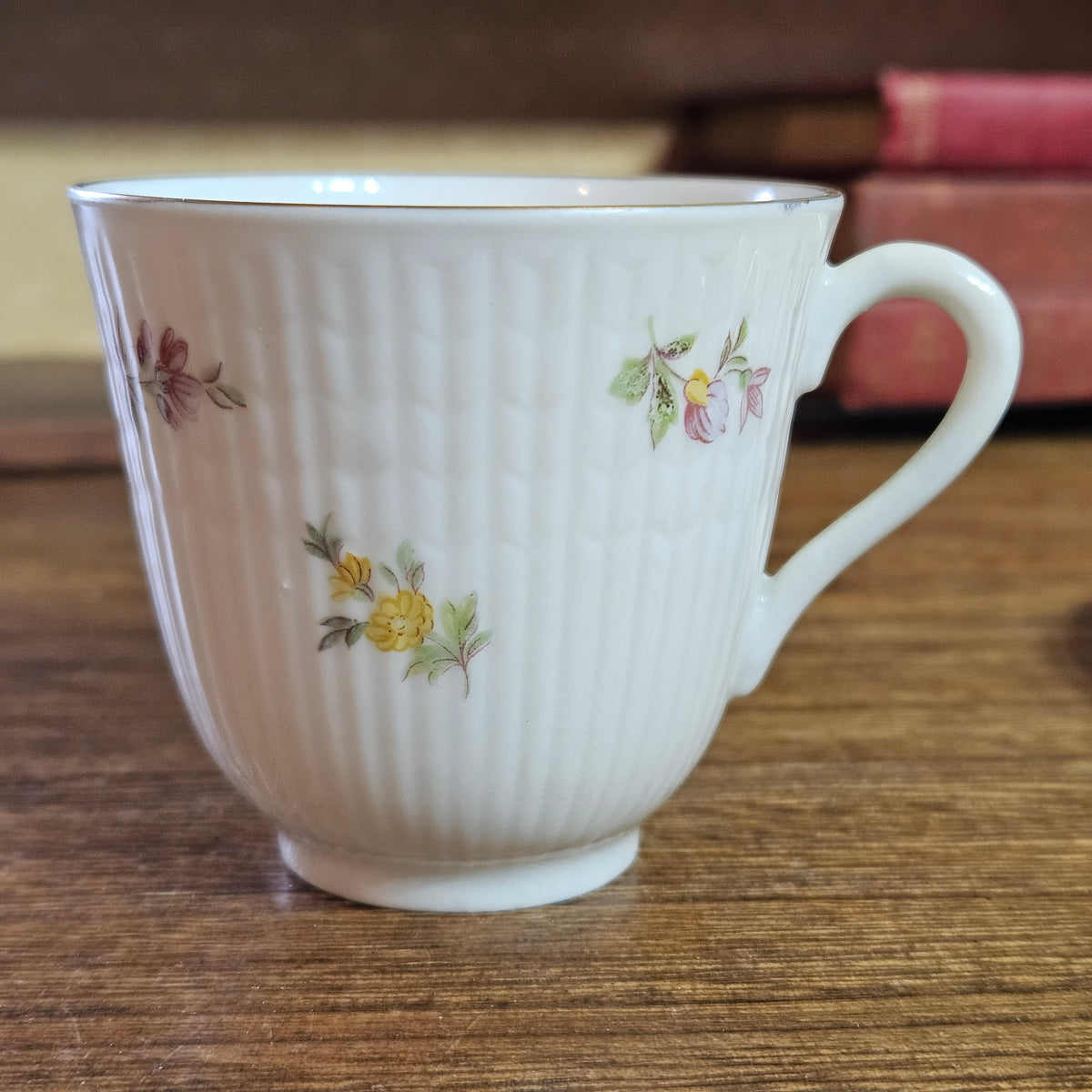 Vintage Portland Germany 563 Floral Cup and Saucer