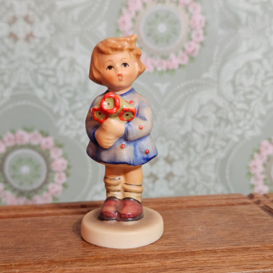Vintage Goebel Hummel Girl with NosegayFigurine