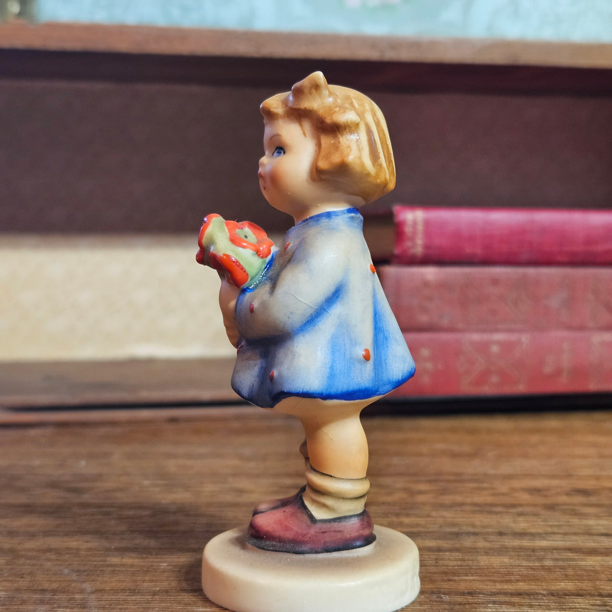 Vintage Goebel Hummel Girl with NosegayFigurine