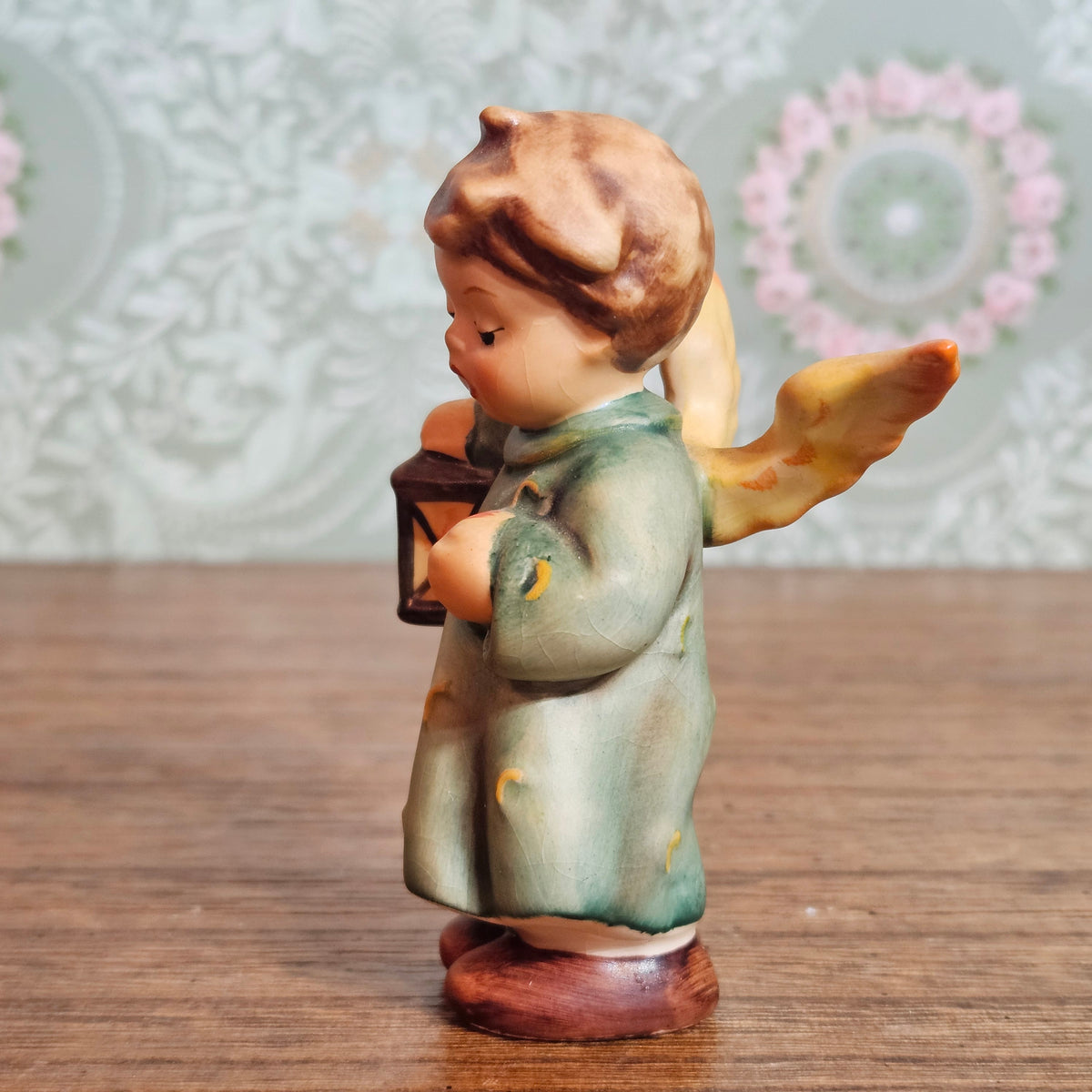Vintage Goebel Hummel "Good Night" Angel with Lantern