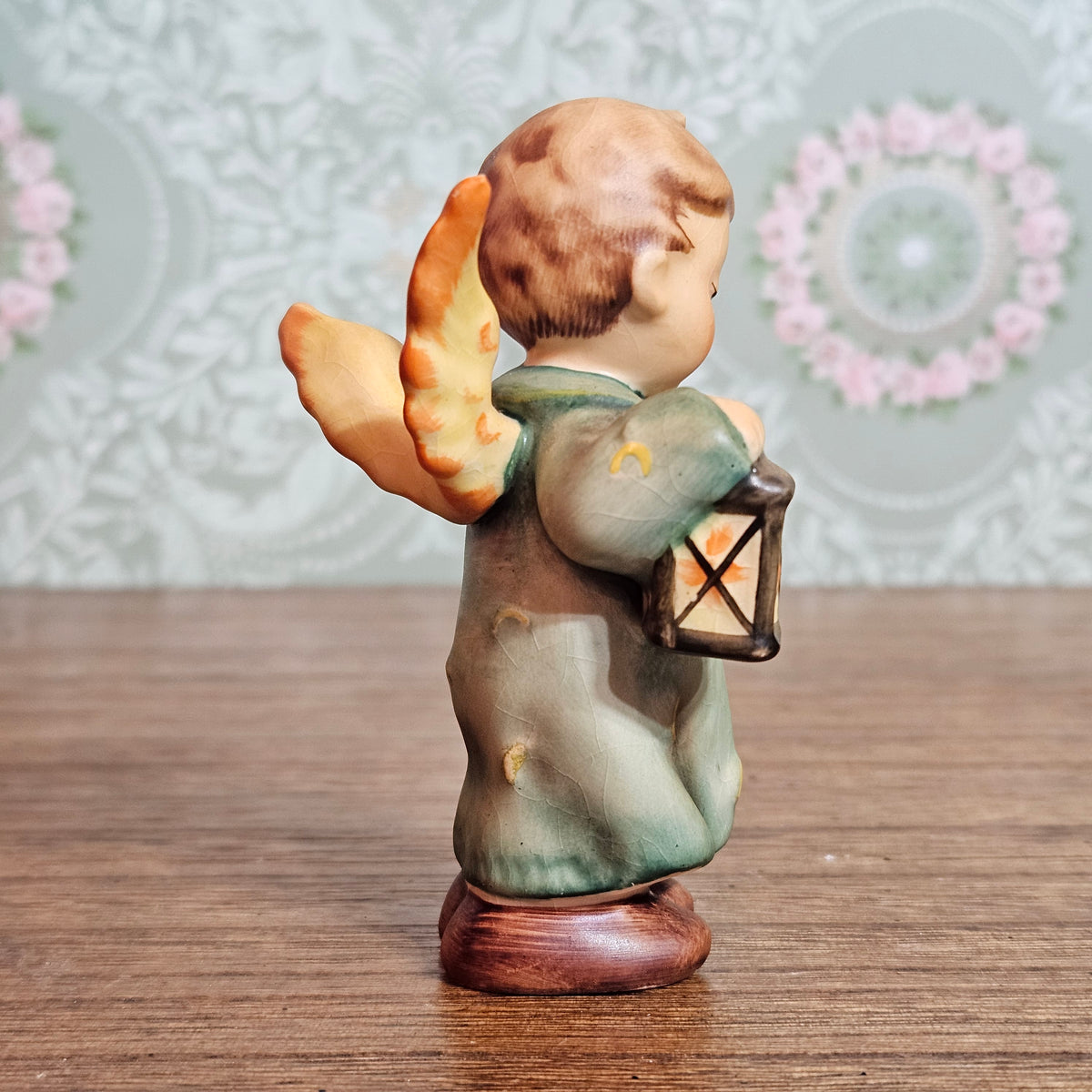 Vintage Goebel Hummel "Good Night" Angel with Lantern