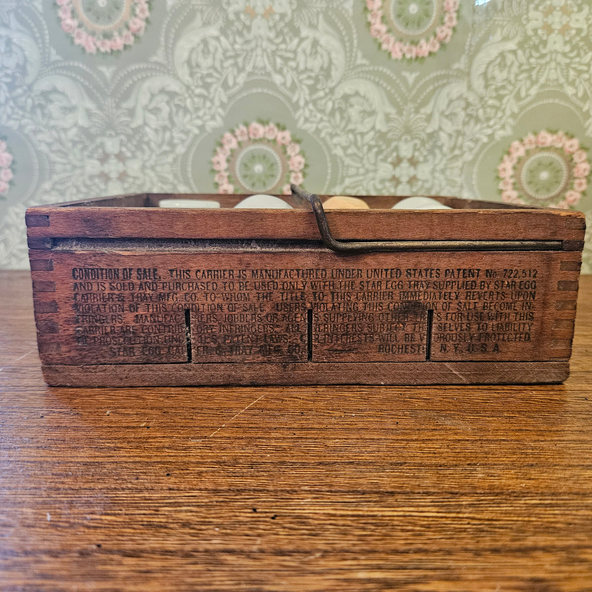 Star Egg Carrier & Tray Rochester NY with Display Eggs