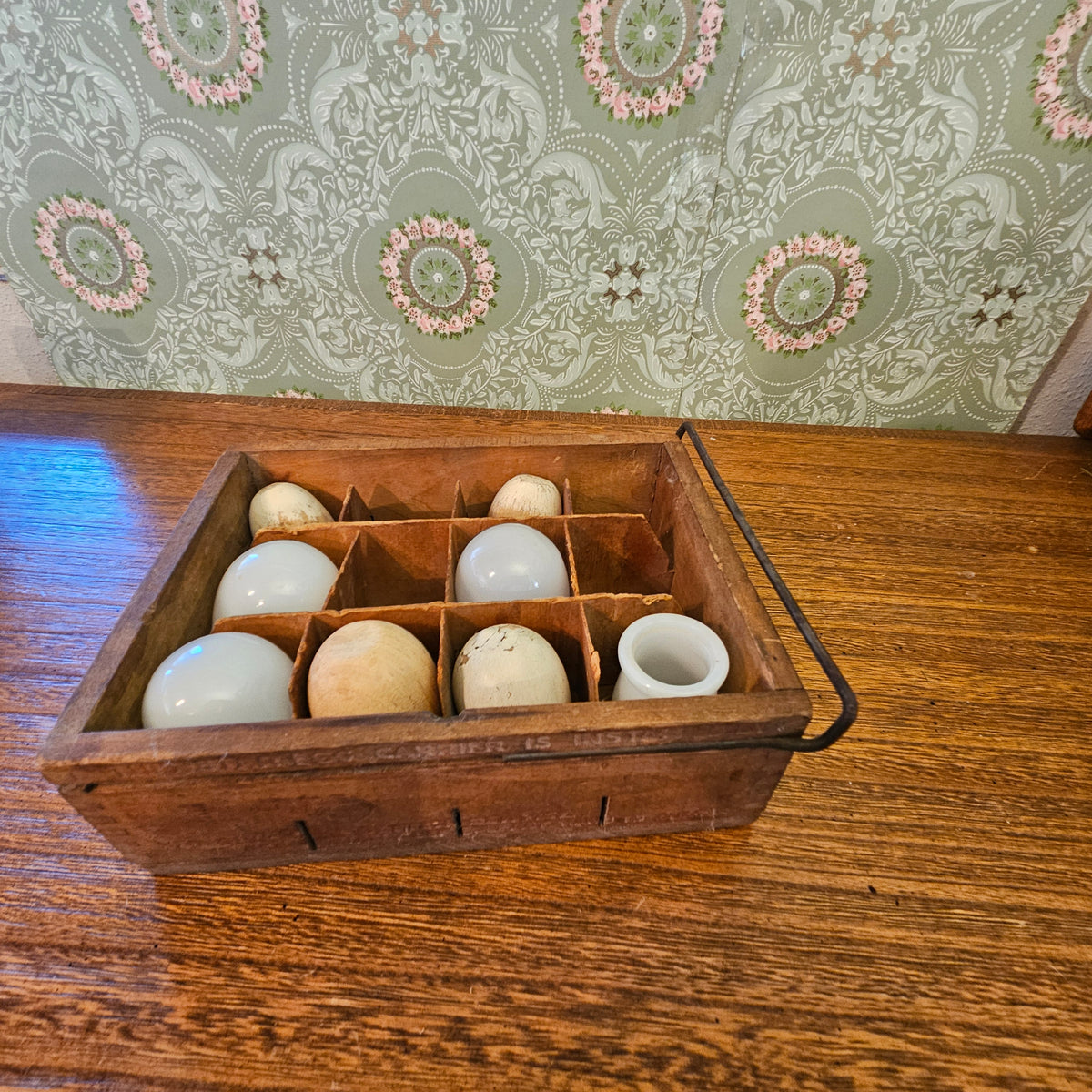 Star Egg Carrier & Tray Rochester NY with Display Eggs