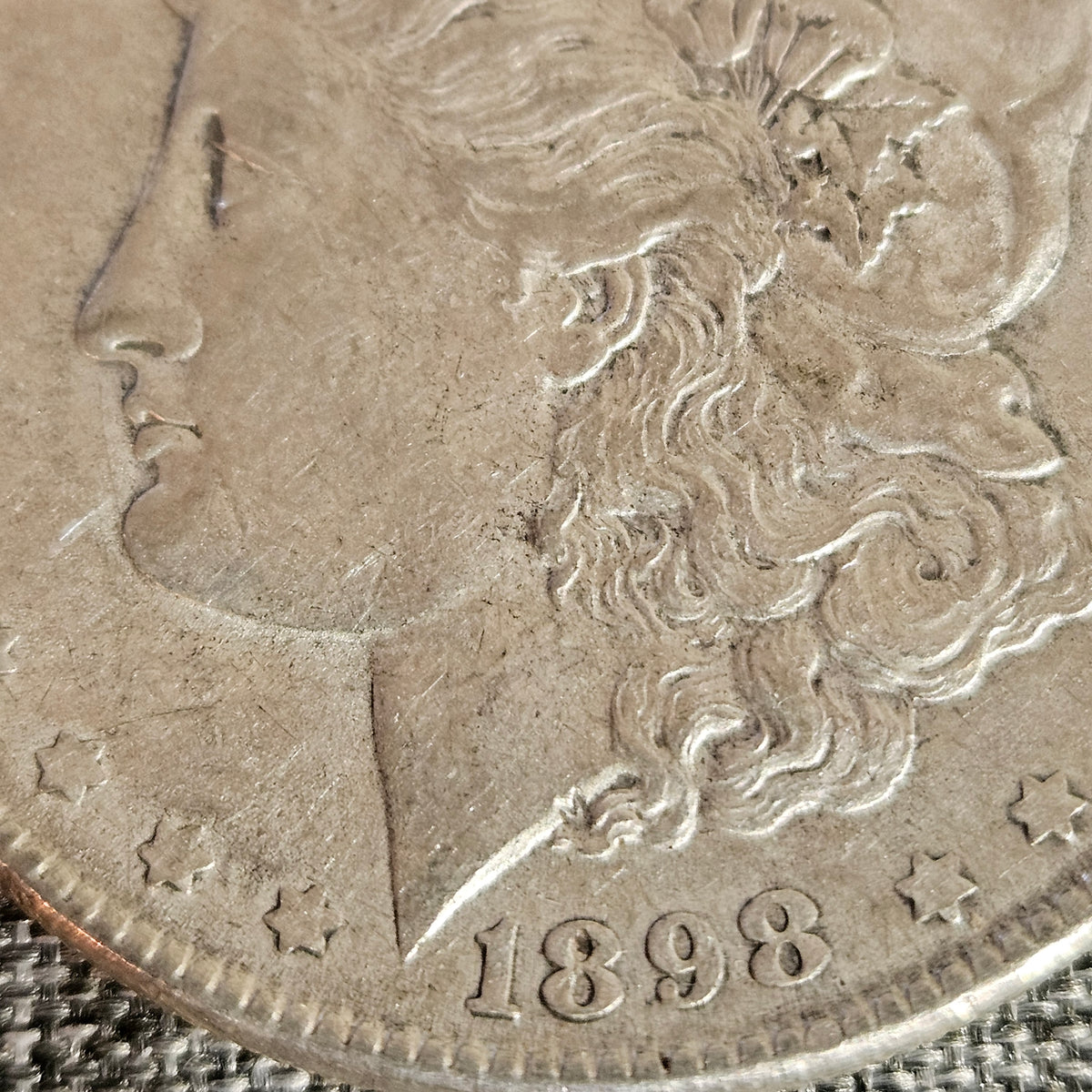 1898 Morgan Silver Dollar – Philadelphia Mint