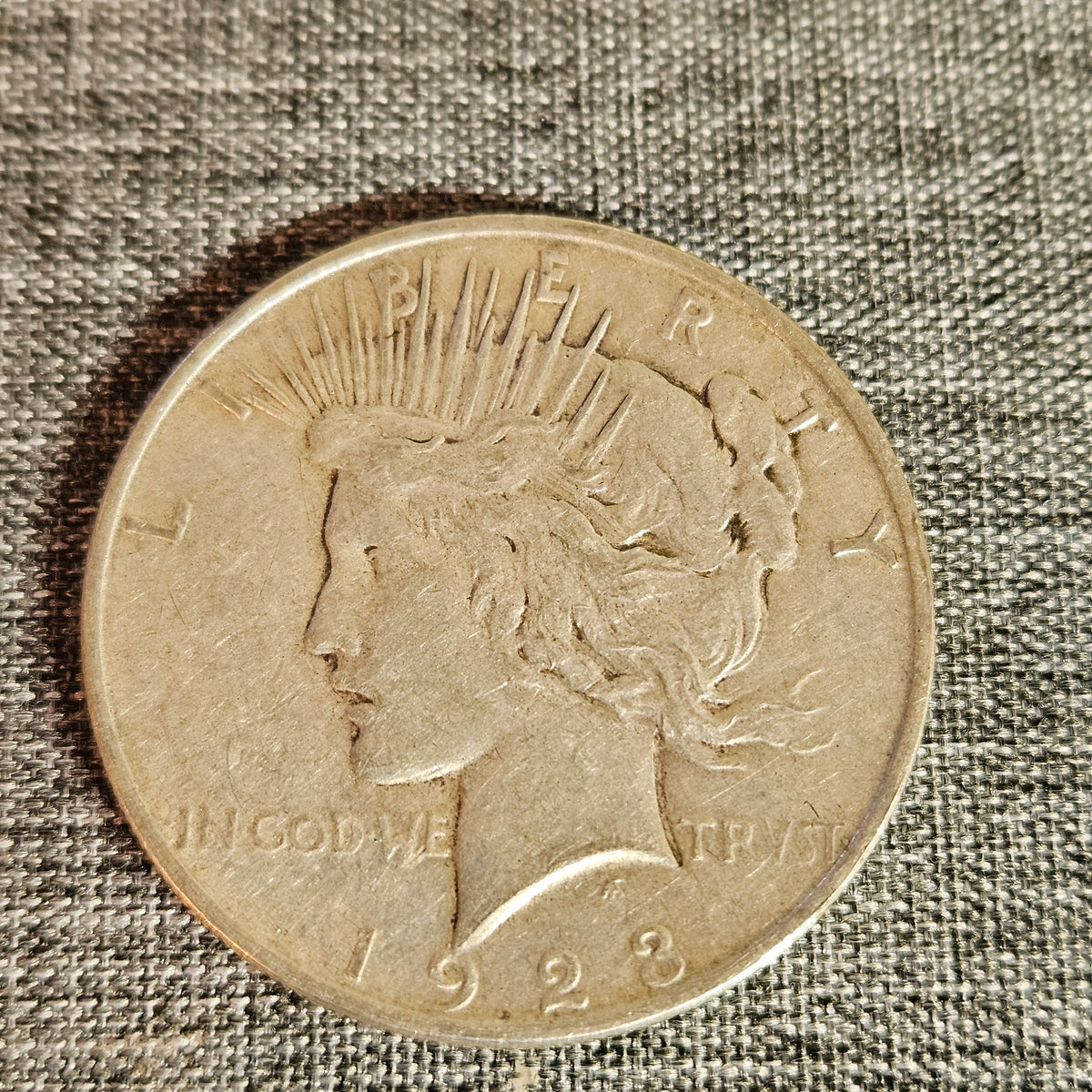 1923-D Peace Silver Dollar – Denver Mint