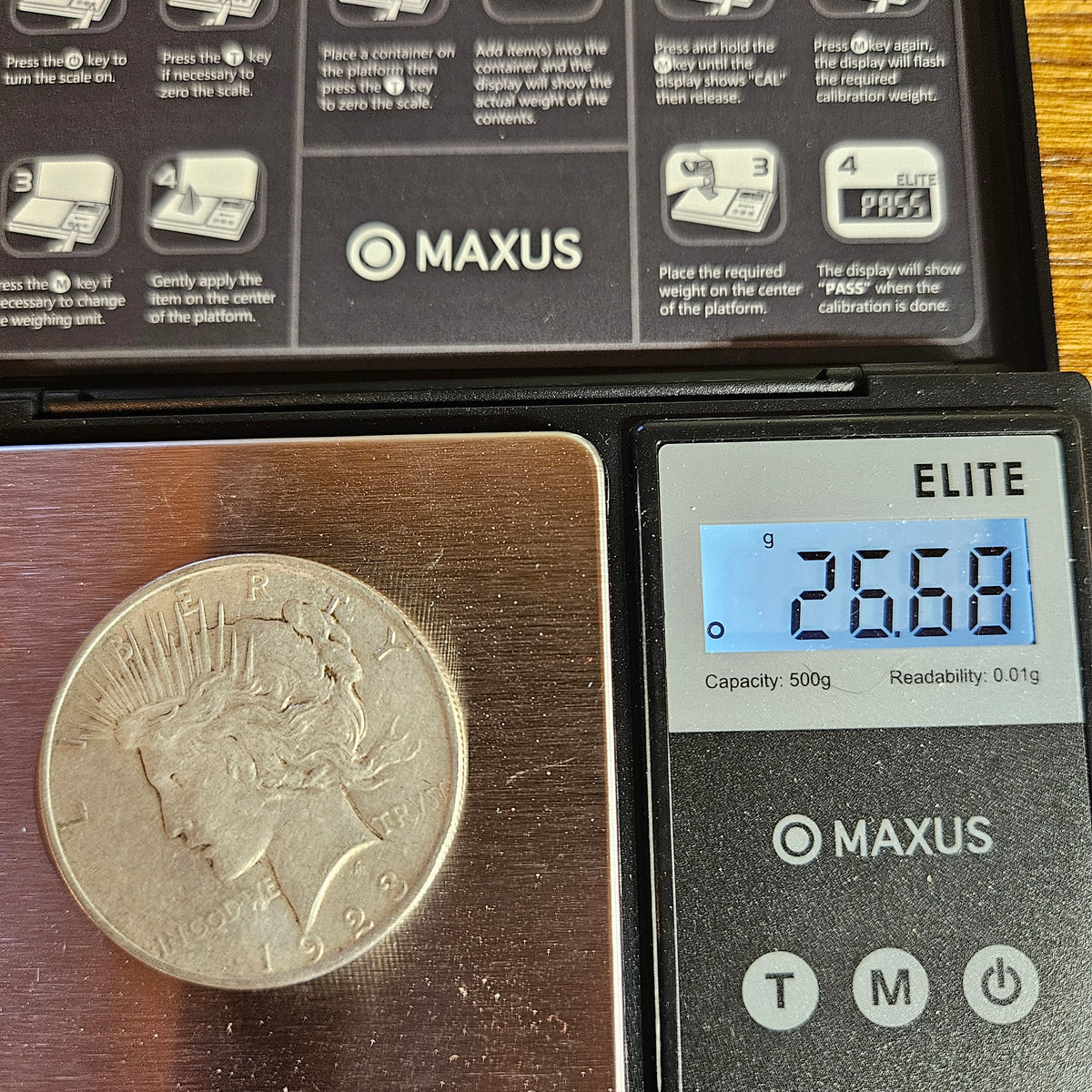 1923-D Peace Silver Dollar – Denver Mint