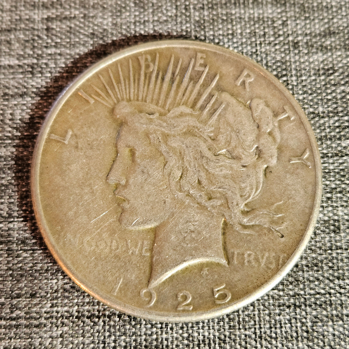 1925 Peace Silver Dollar – Philadelphia Mint