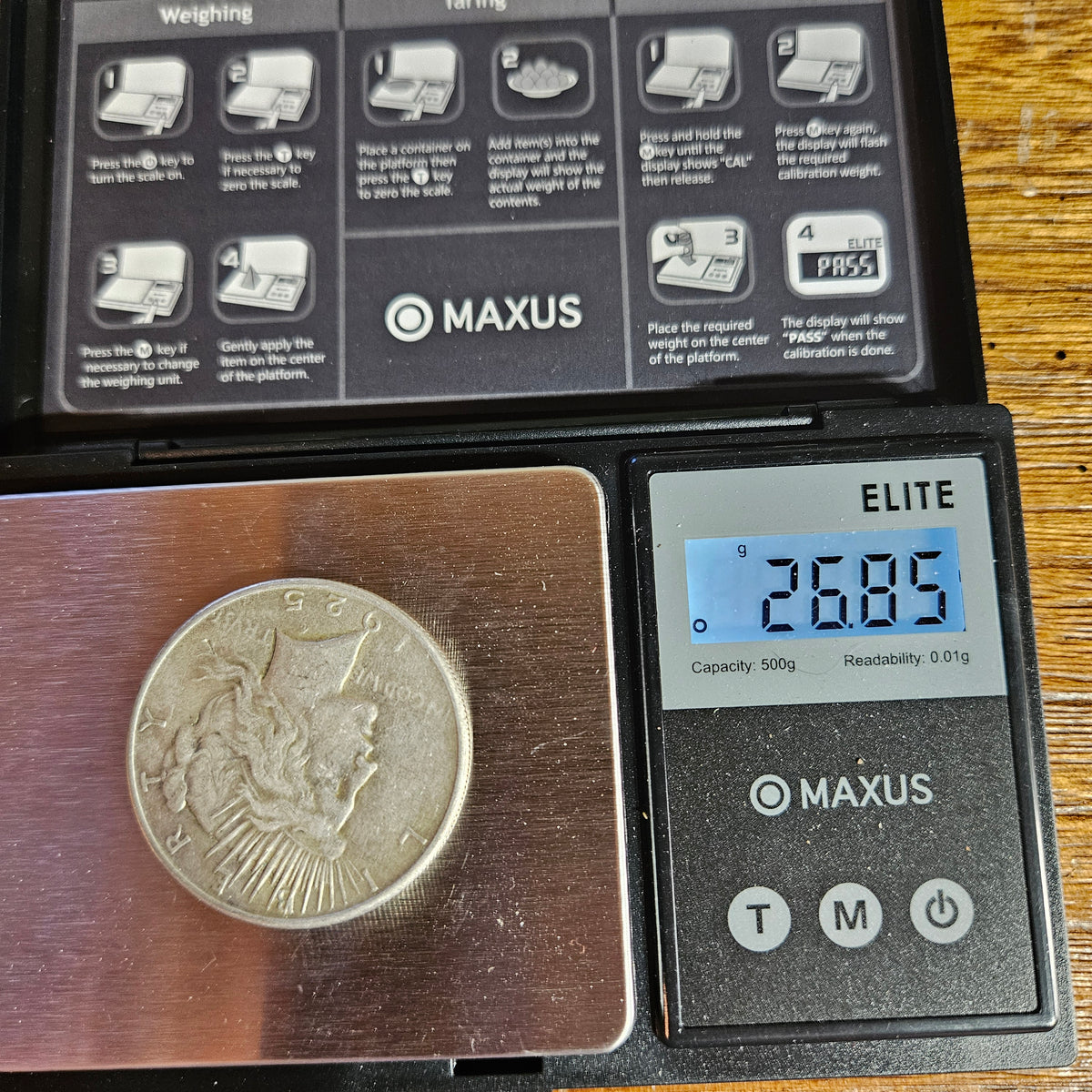 1925 Peace Silver Dollar – Philadelphia Mint