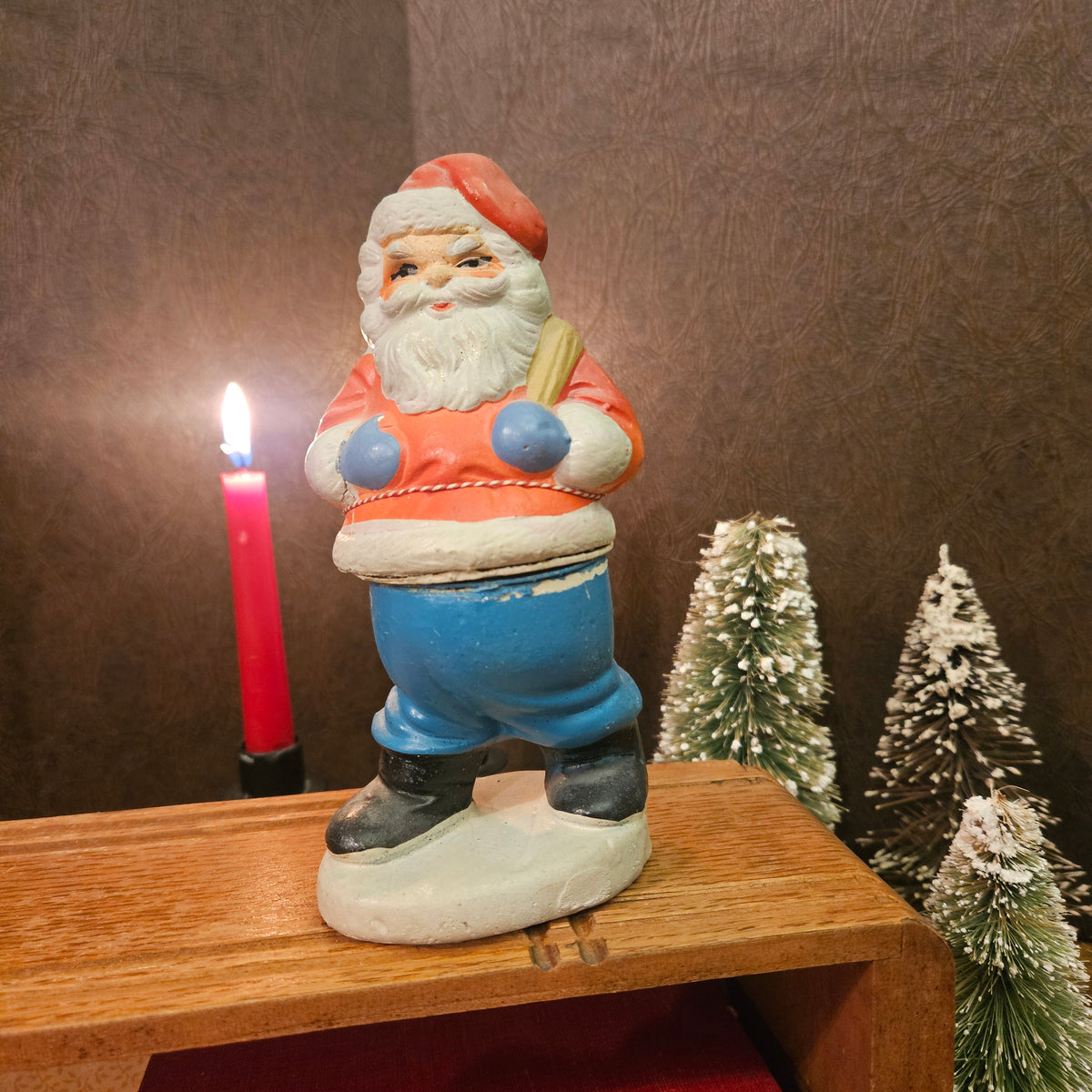 Two-Piece Santa Candy Container