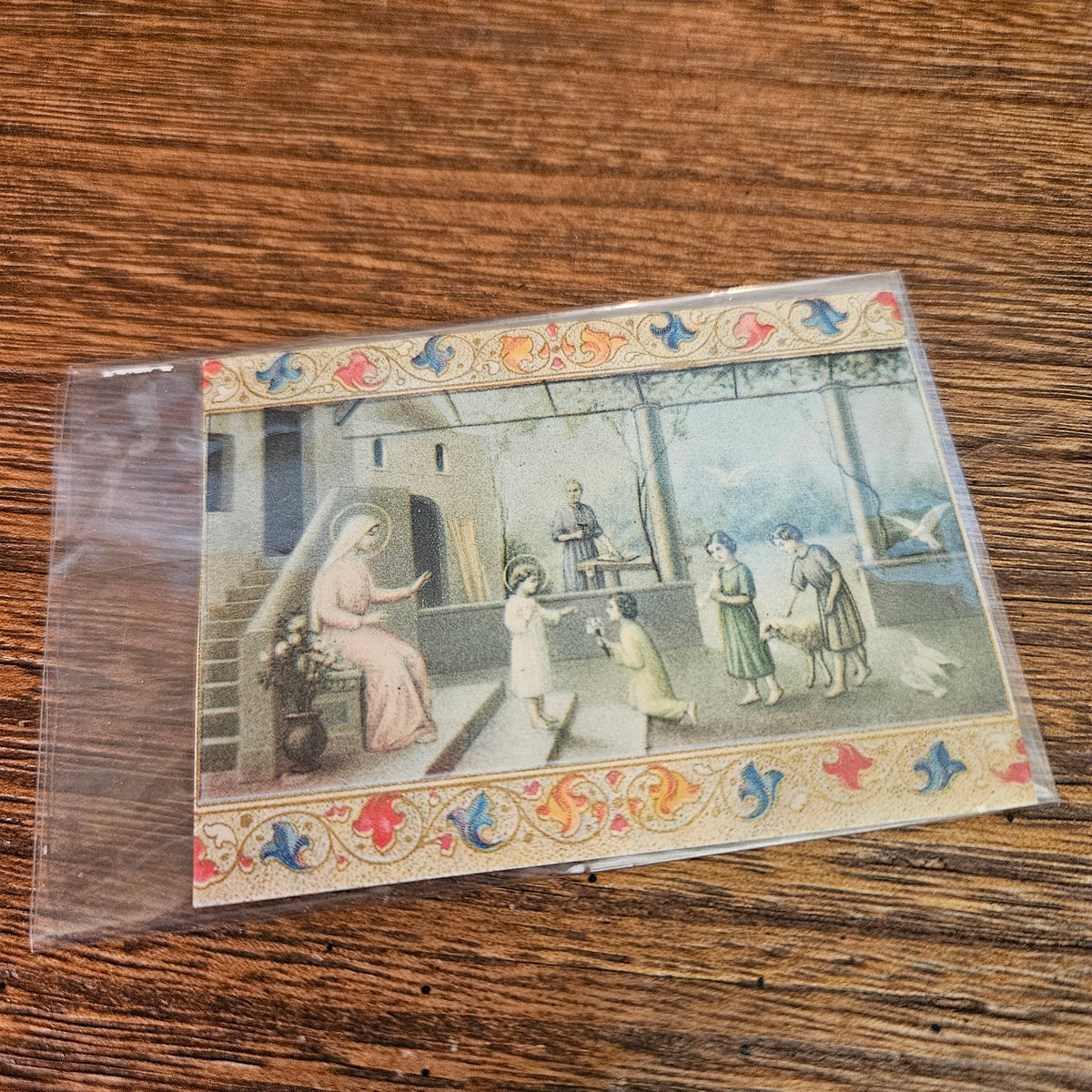 Antique Biblical Religious Illustration Ephemera, Set of 2