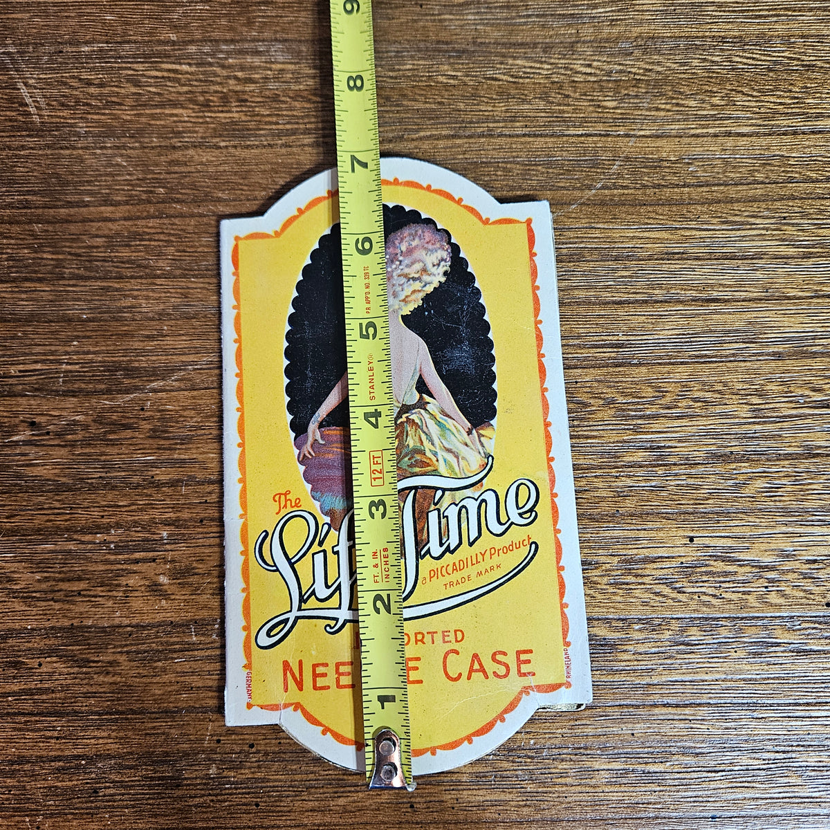 Vintage Life Time Imported Sewing Needle Case with Needles – Piccadilly