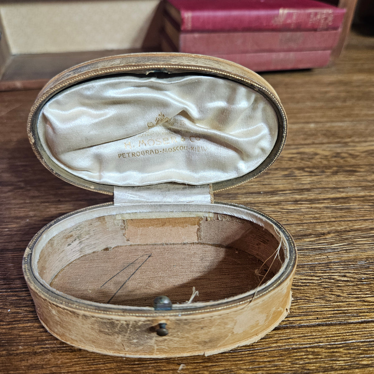 Antique H. Jasset & Co. Spectacles Case – Petrograd Moscow Kiev