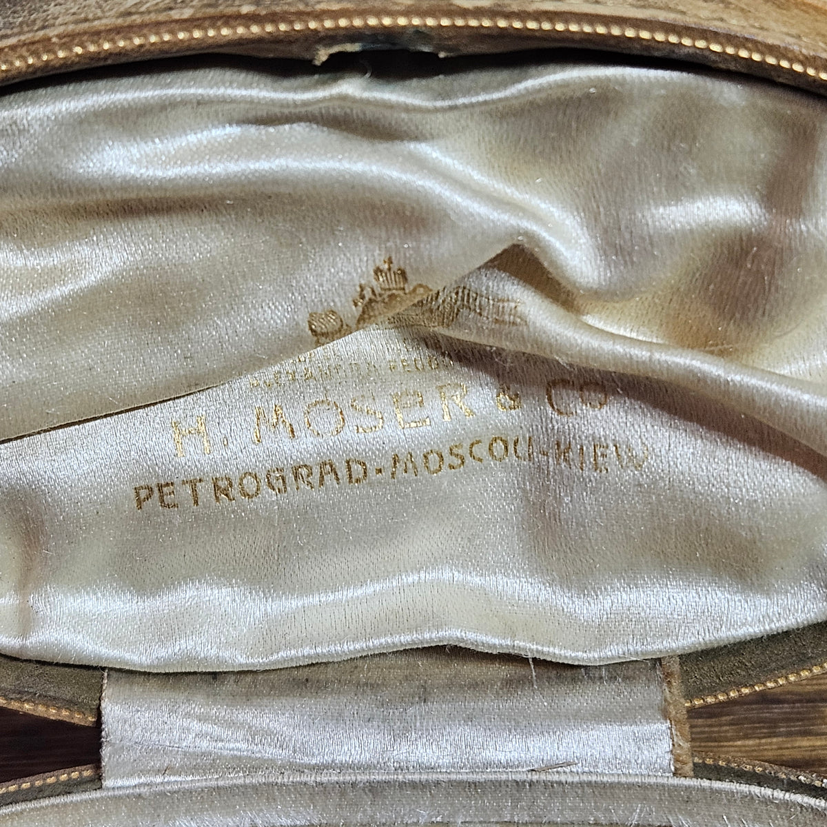 Antique H. Jasset & Co. Spectacles Case – Petrograd Moscow Kiev