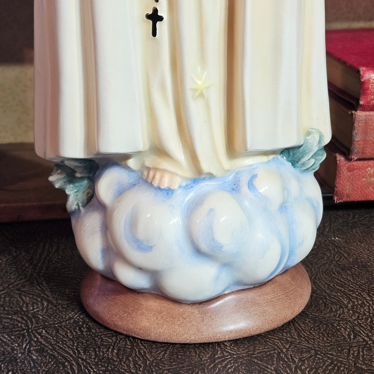 Vintage Goebel Our Lady of Fatima Statue Full Bee TMK-2 Germany