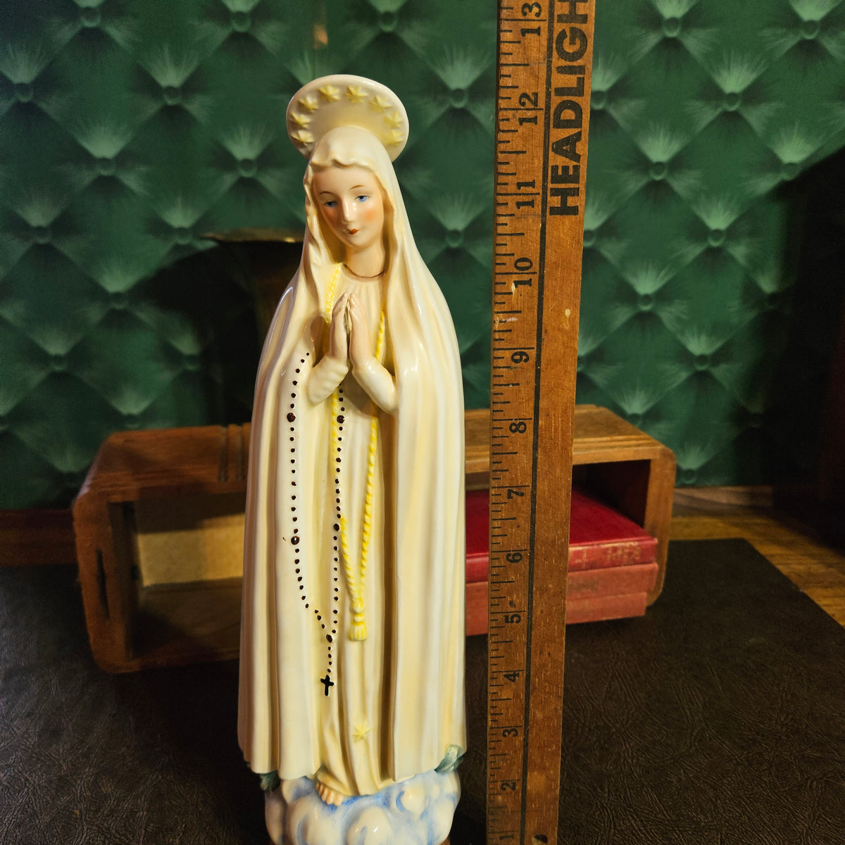 Vintage Goebel Our Lady of Fatima Statue Full Bee TMK-2 Germany