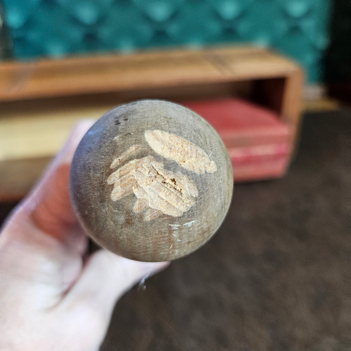Vintage Wooden Conical Pestle Apothecary or Kitchen Tool