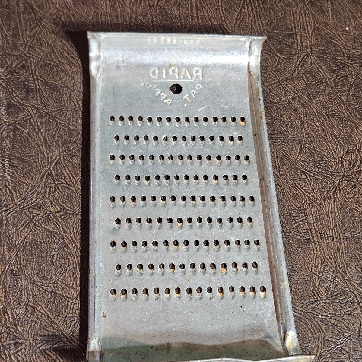 Pair of Vintage Rapid Metal Kitchen Graters