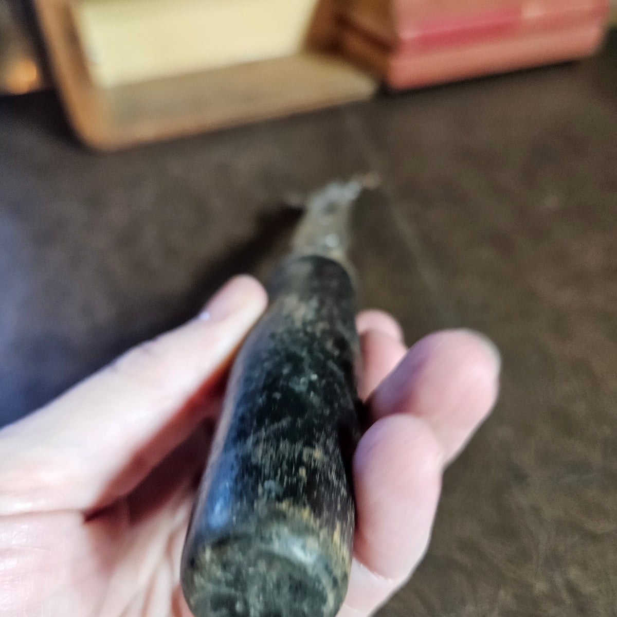 Antique Gardner Can Opener with Wood Handle