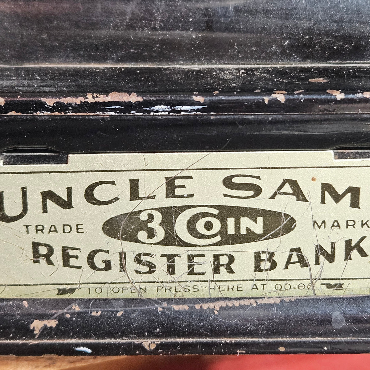 Uncle Sam’s 3 Coin Register Bank Working Mechanical Bank