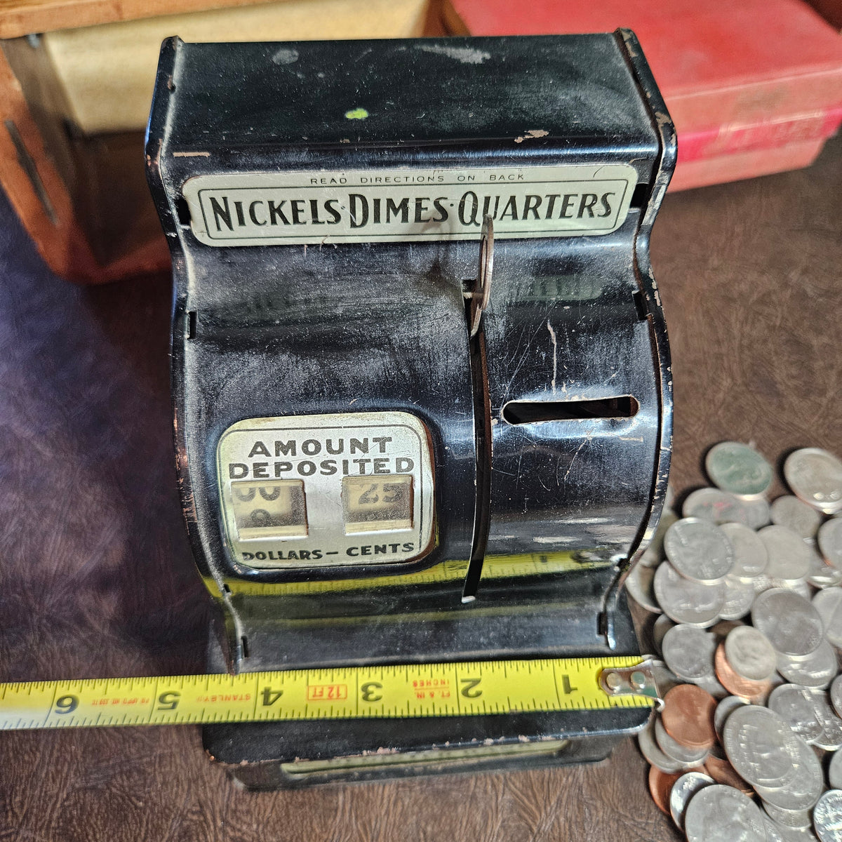 Uncle Sam’s 3 Coin Register Bank Working Mechanical Bank