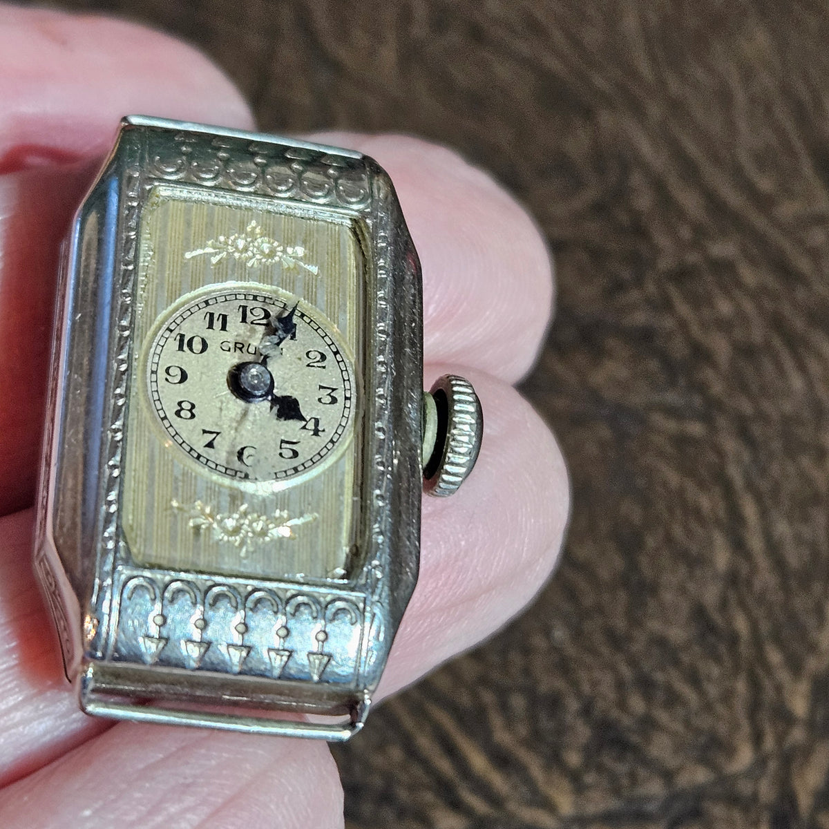 Vintage Gruen Art Deco Ladies Watch – Working Mechanical Wristwatch