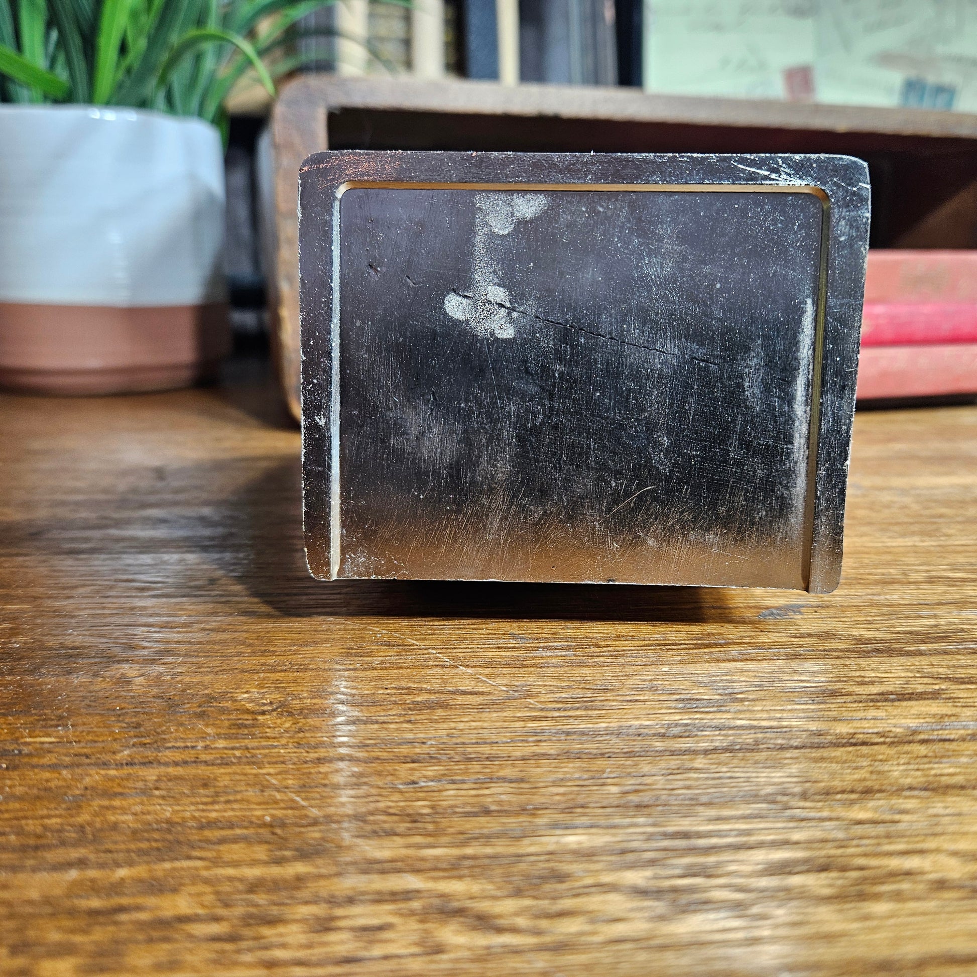 Bottom view Jackpot Bank Reno Nevada vintage bank