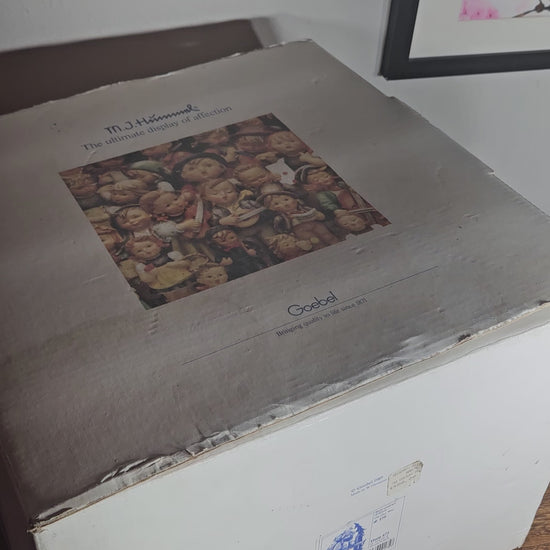 M I Hummel On Our Way figurine 1992 collectible video