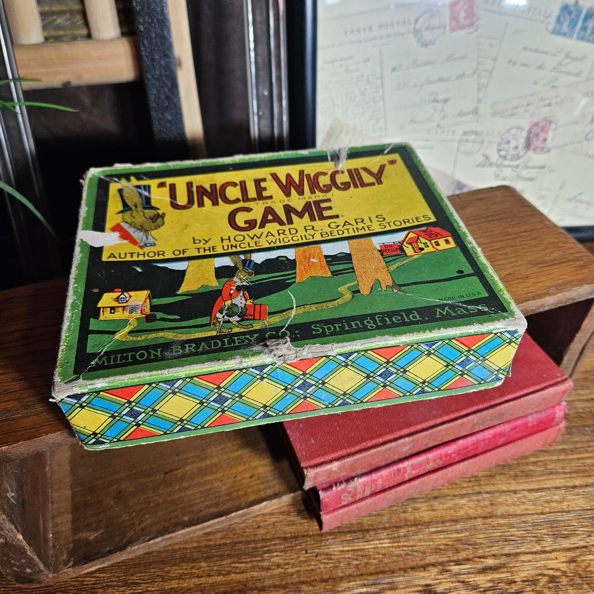 Vintage Milton Bradley Uncle Wiggily game complete set