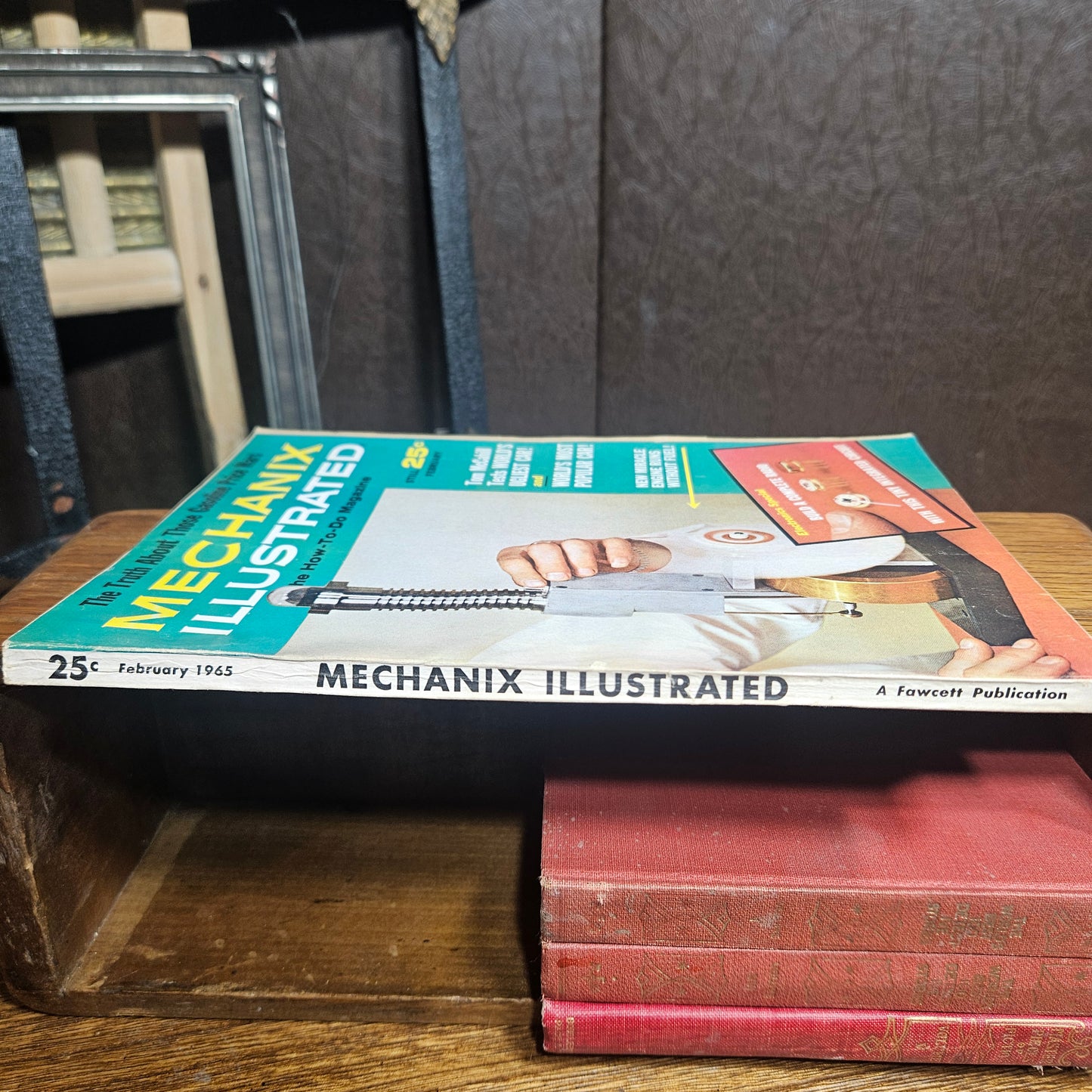 Vintage Mechanix Illustrated Magazine February 1965 Electronics DIY Issue