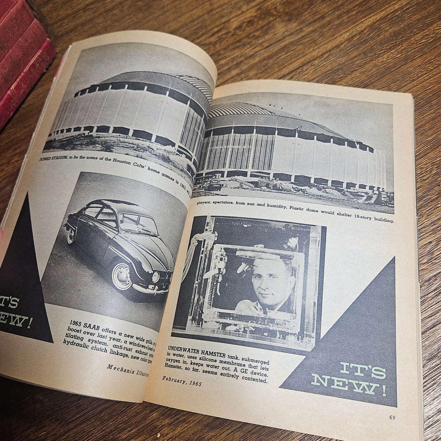 Vintage Mechanix Illustrated Magazine February 1965 Electronics DIY Issue