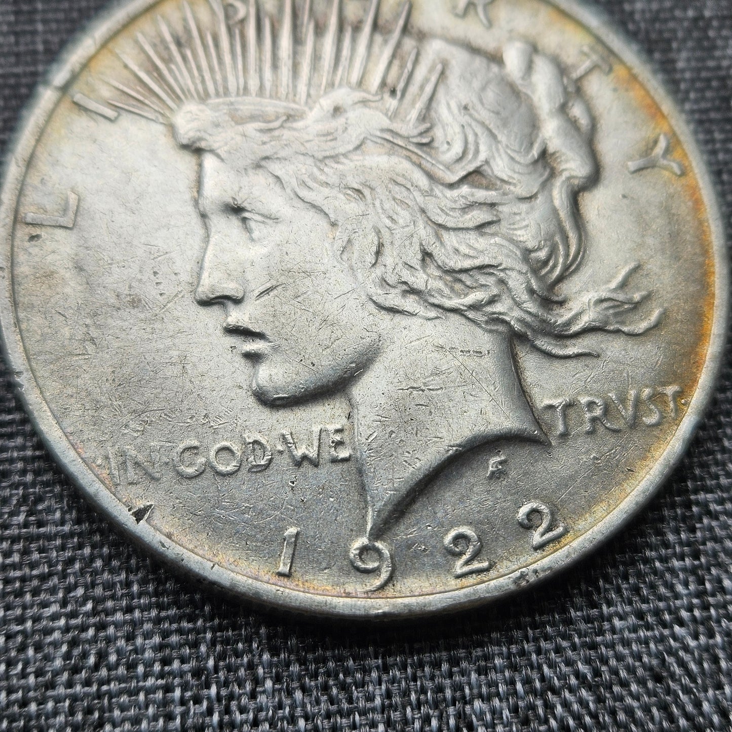 1922-D Peace Silver Dollar | Exact Coin Shown | Denver Mint