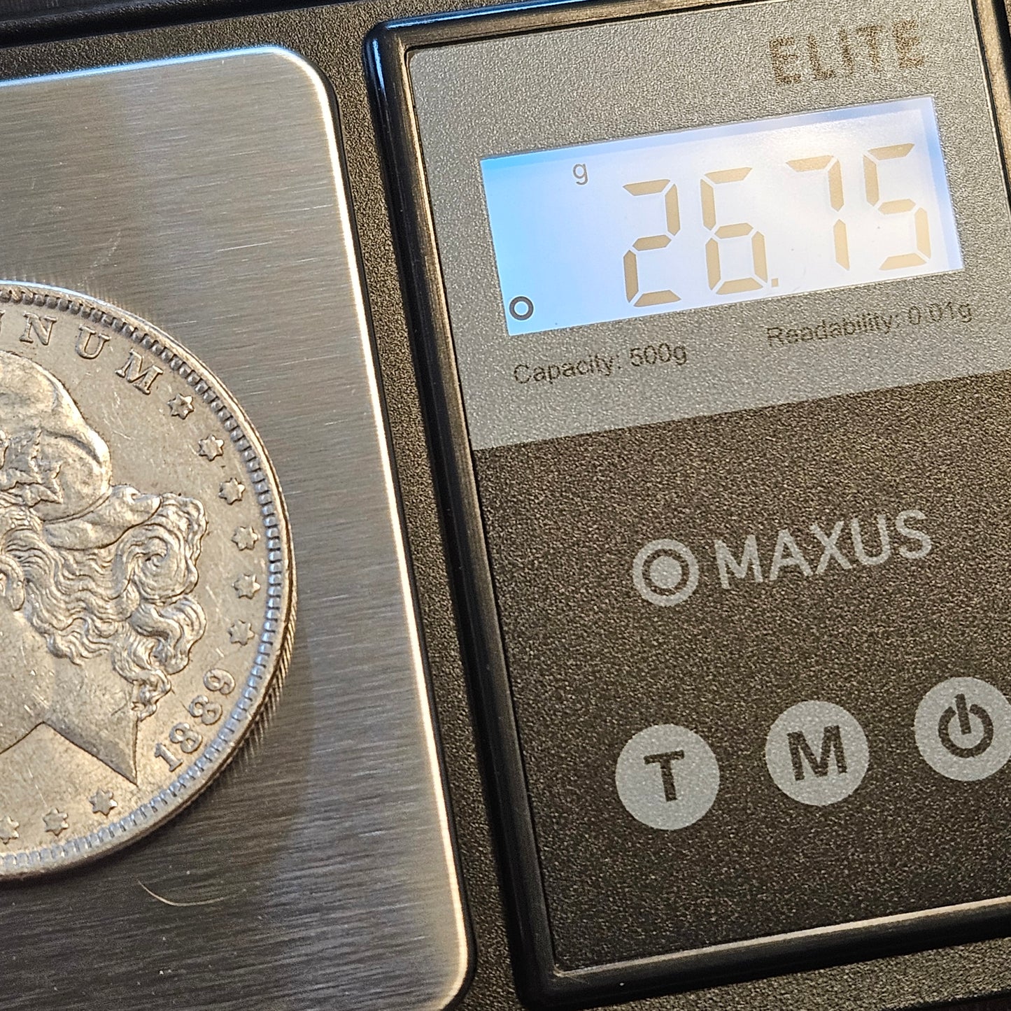 1889 Morgan Silver Dollar | Philadelphia Mint | 90% Silver