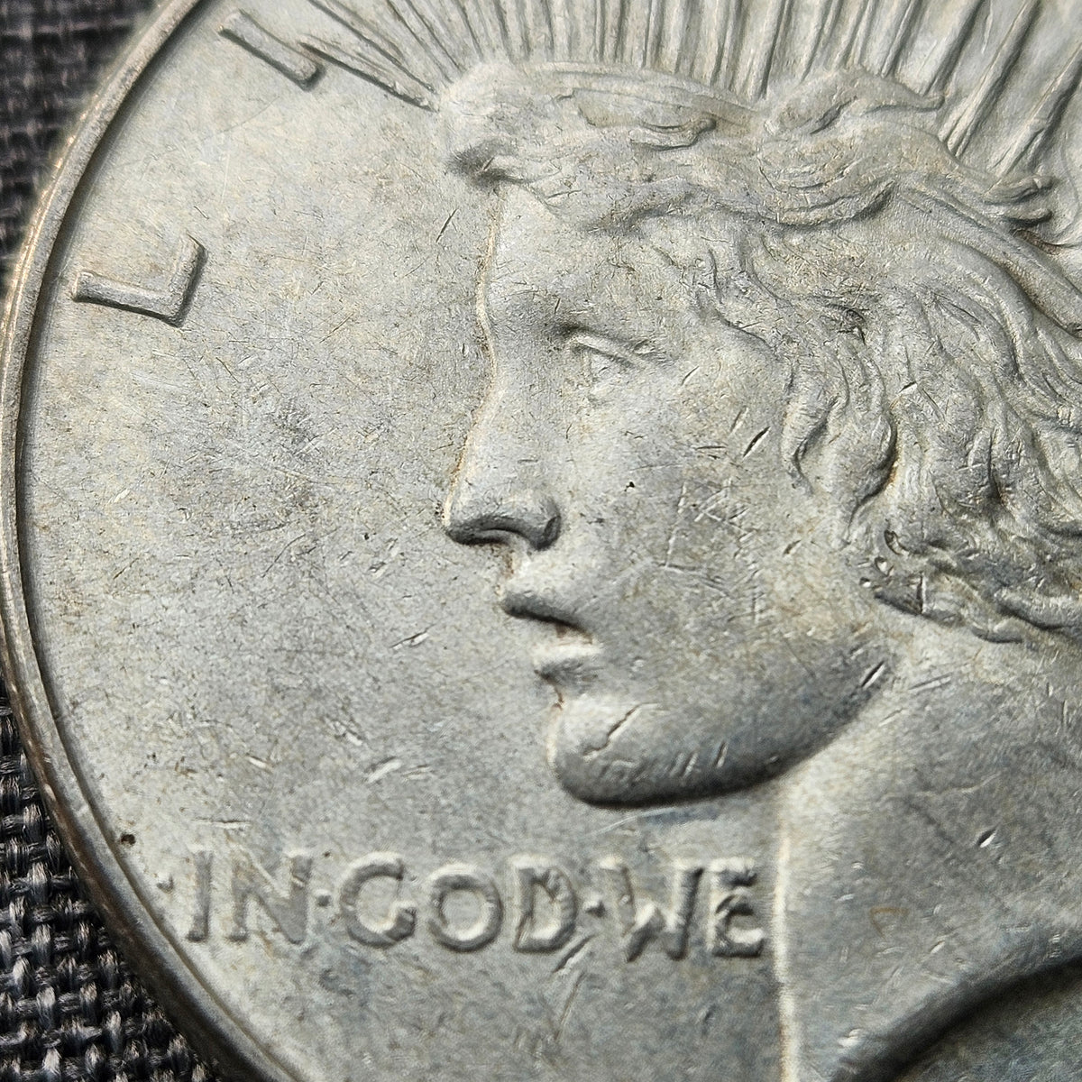 1923-D Peace Silver Dollar – Denver Mint – 90% Silver