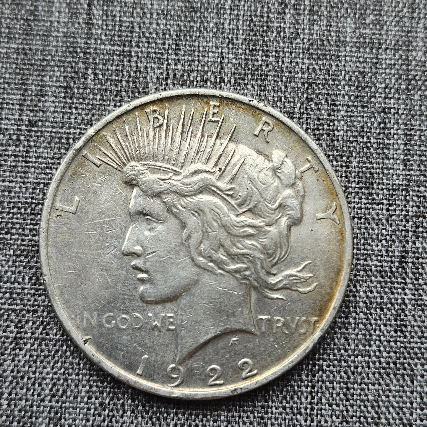 1922-D Peace Silver Dollar | Exact Coin Shown | Denver Mint