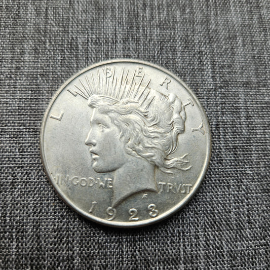 1923-D Peace Silver Dollar – Denver Mint – 90% Silver