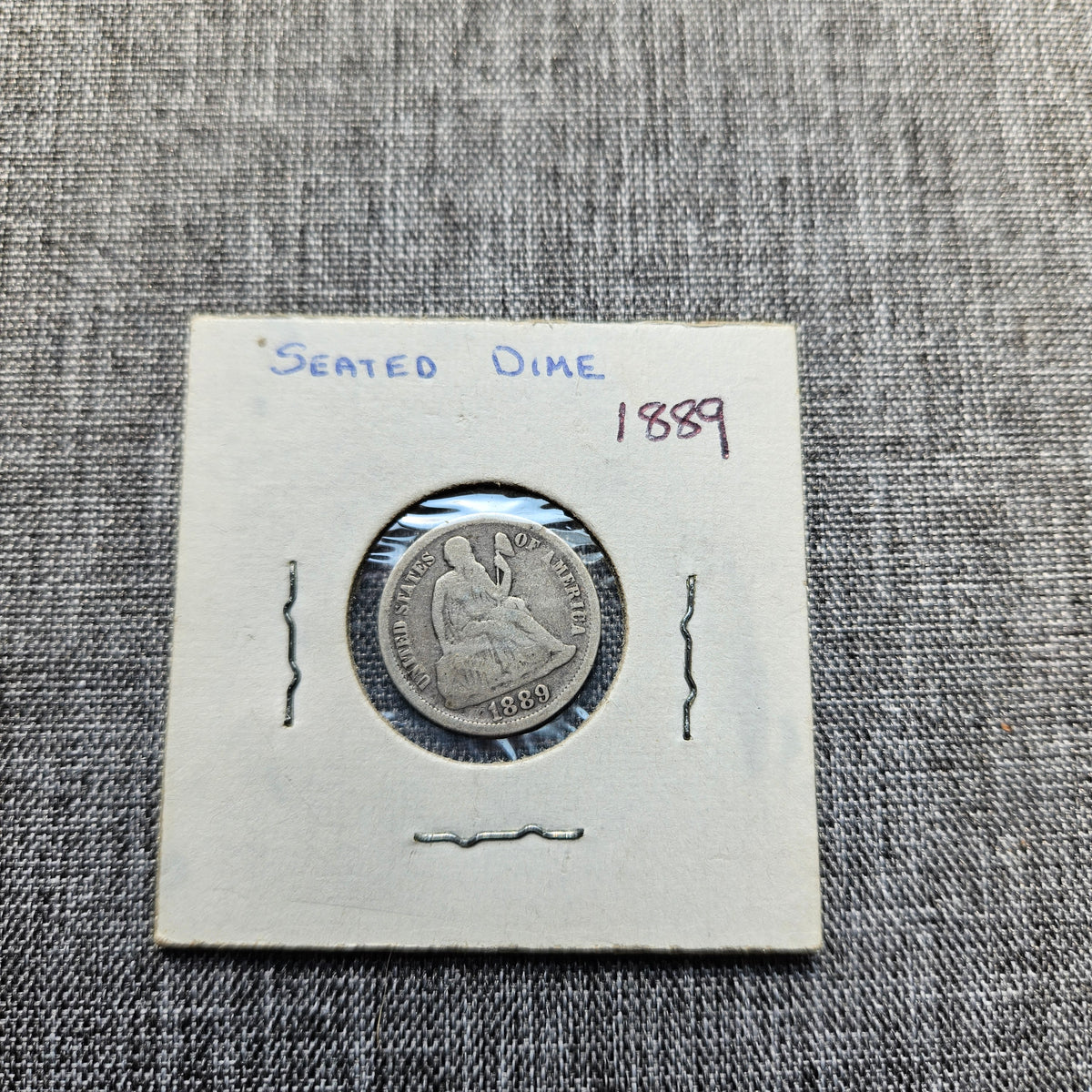 1889 Liberty Seated Dime – Philadelphia Mint – 90% Silver