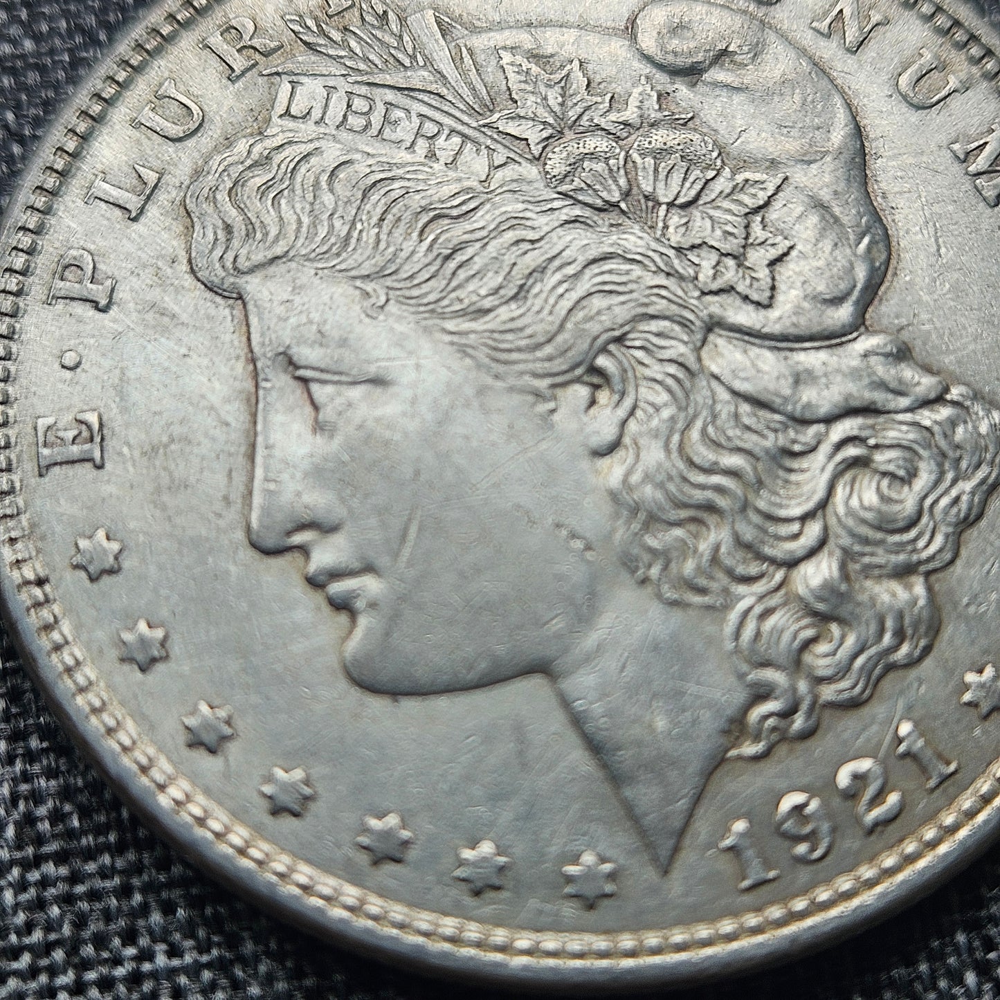 1921 Morgan Silver Dollar | Philadelphia Mint | 90% Silver