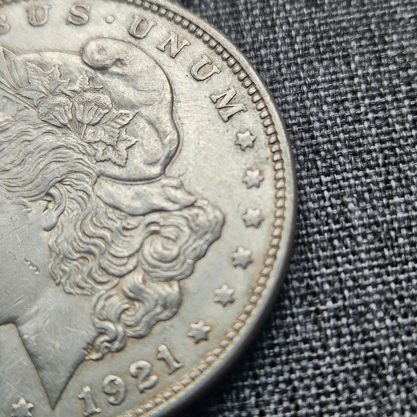 1921 Morgan Silver Dollar | Philadelphia Mint | 90% Silver