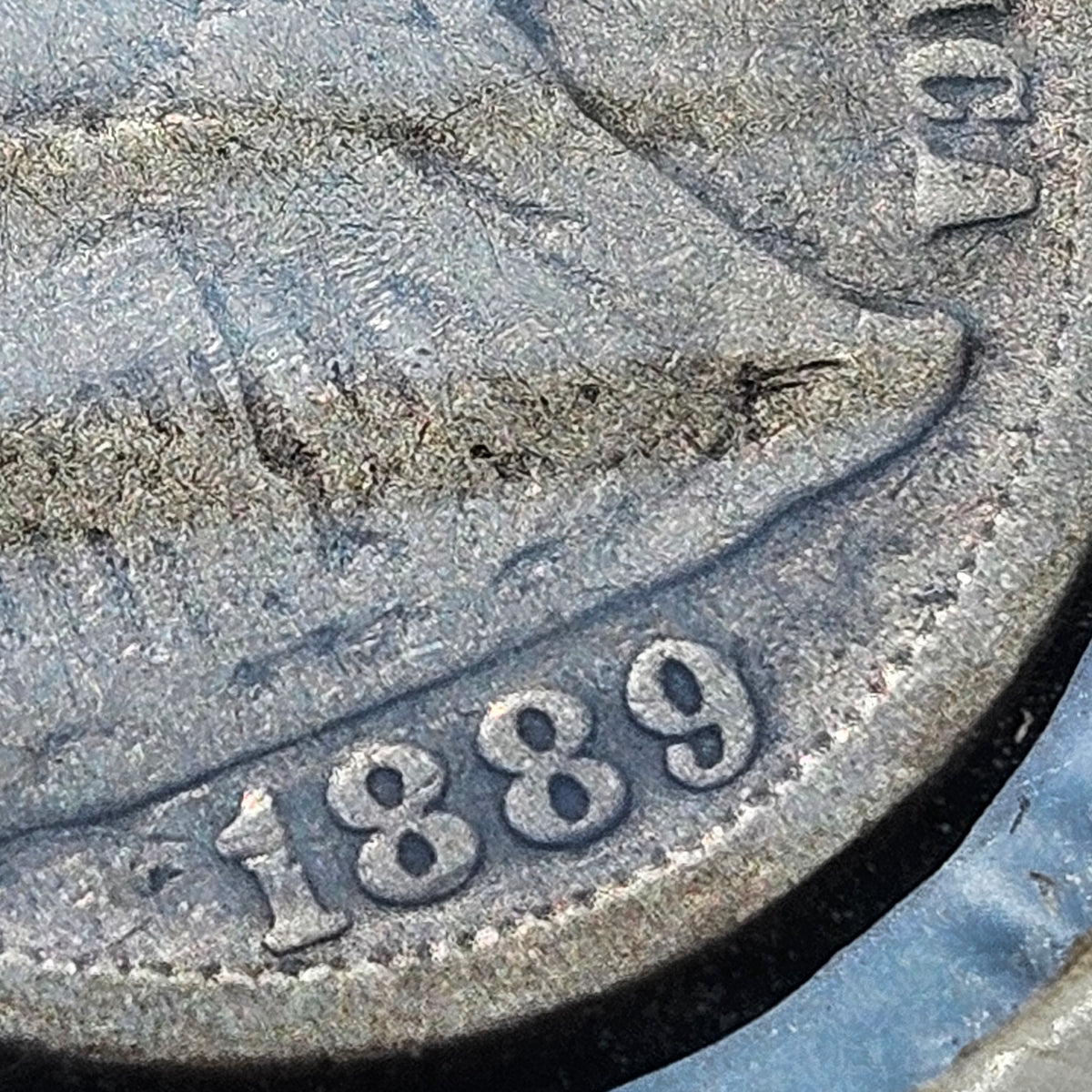 1889 Liberty Seated Dime – Philadelphia Mint – 90% Silver