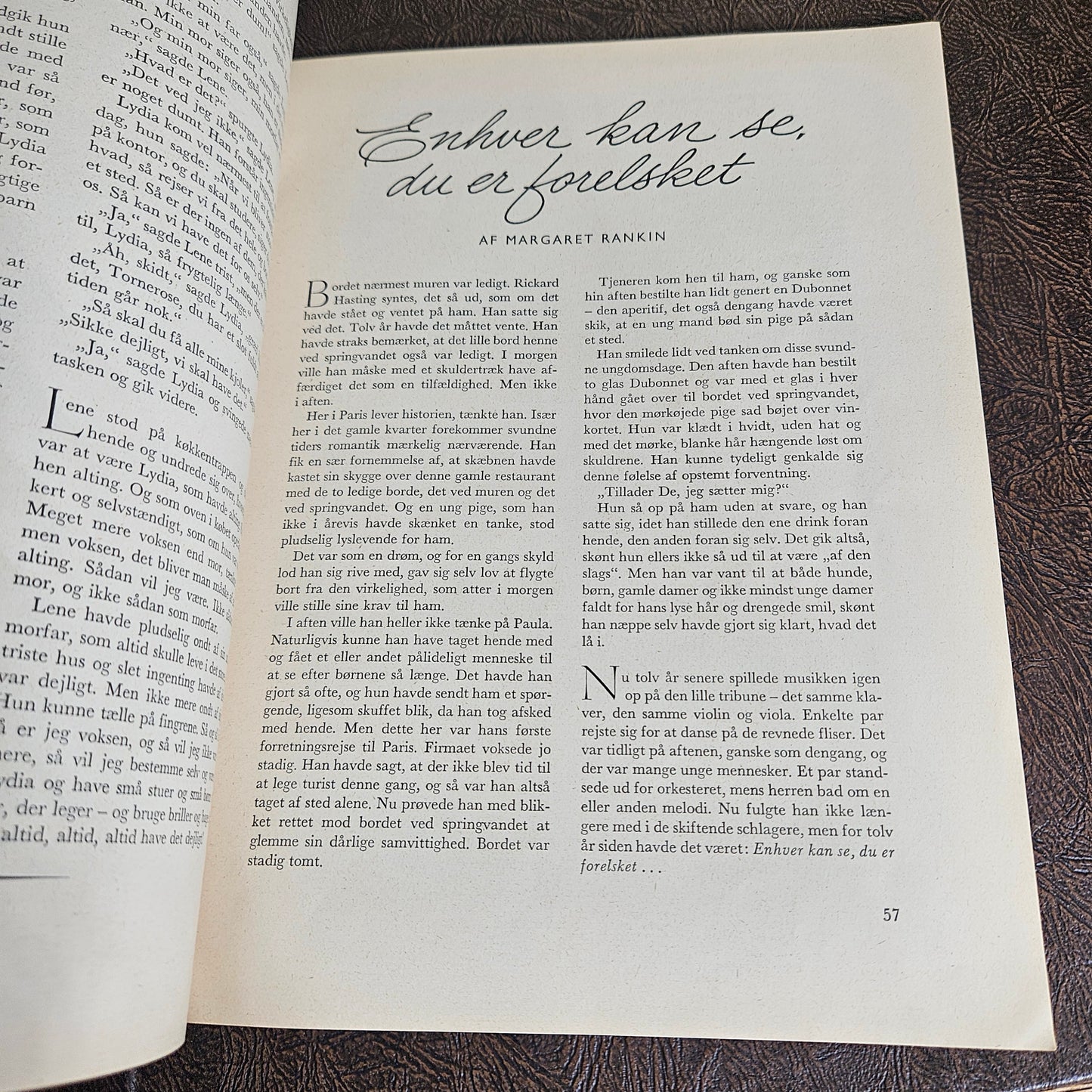 Vintage Scandinavian holiday book for Christmas decor styling