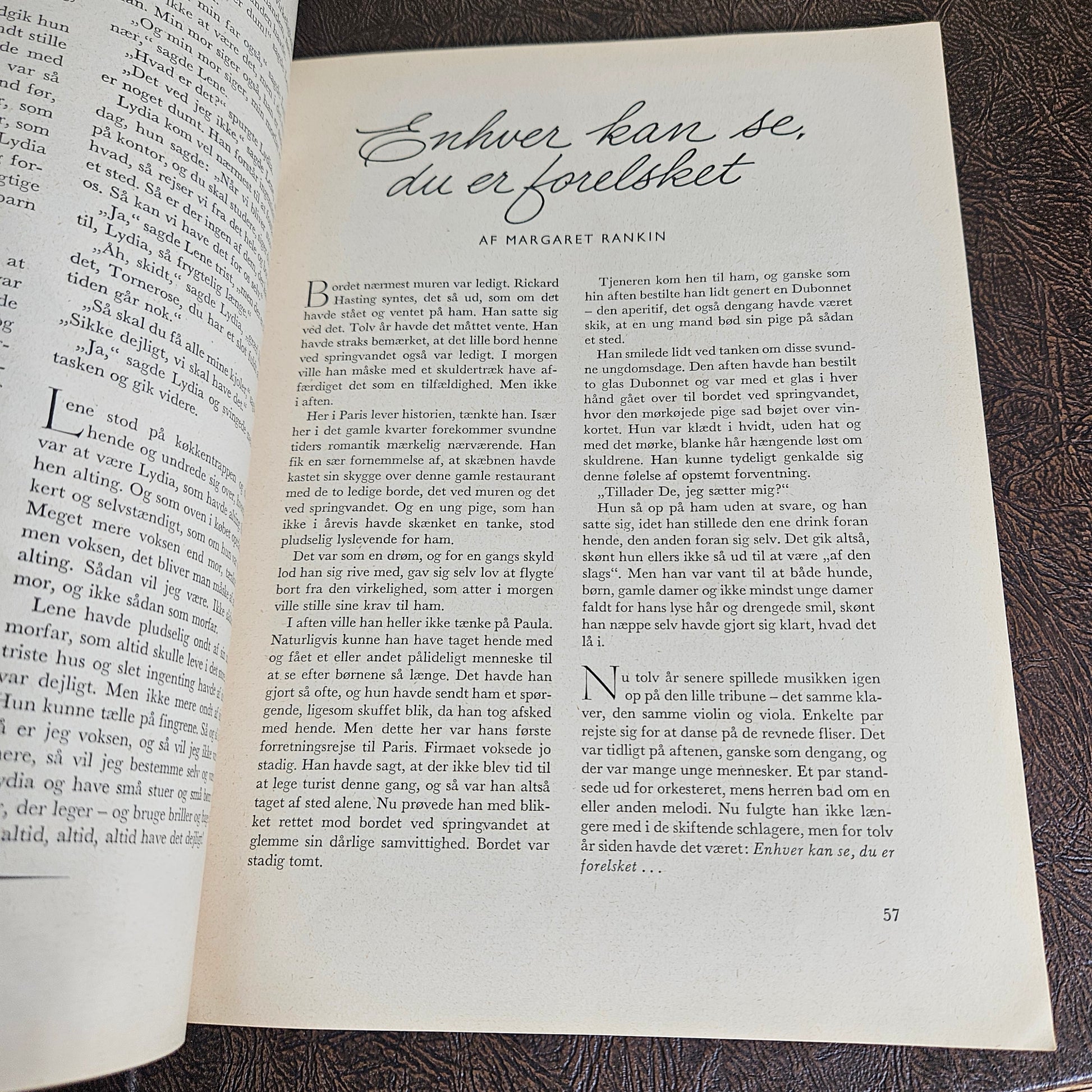 Vintage Scandinavian holiday book for Christmas decor styling