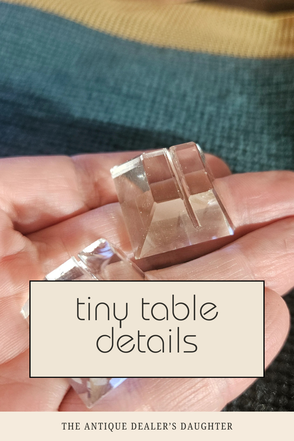 Set of Vintage Place Card Holders